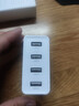 綠聯(lián)多口充電器5V2.4A充電頭四口USB插座頭24W適用蘋(píng)果手表iPhone16/15/14華為小米手機手環(huán)電源適配器 曬單實(shí)拍圖