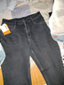 【30天熱銷(xiāo)】秋冬厚款男士牛仔長(cháng)褲寬松彈力直筒高腰休閑商務(wù)百搭 深藍色 厚款 32 二尺五 130-140斤 曬單實(shí)拍圖