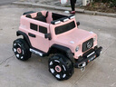 倍貝樂(lè )兒童電動(dòng)車(chē)玩具車(chē)可坐大人帶遙控四輪電動(dòng)汽車(chē)可駕駛寶寶周歲禮物 高配粉【雙驅12V+藍牙遙控+搖擺 可坐大人+藍牙遙控+搖擺+越野輪 曬單實(shí)拍圖