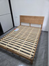 源氏木語(yǔ)精選實(shí)木床中古風(fēng)大板床小戶(hù)型齊邊床家用櫻桃木床主臥日式家具雙 低鋪1.5*2m(不含墊) 櫻桃木 曬單實(shí)拍圖