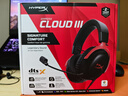 極度未知（HYPERX）Cloud Ⅲ 颶風(fēng)3有線(xiàn)黑紅 DTS音效 53mm驅動(dòng)單元電競頭戴式游戲耳機 適配三角洲行動(dòng) 曬單實(shí)拍圖
