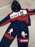 G.DUCKKIDS聯(lián)名奧特曼衣服男童套裝春秋2025新款拼接連帽兒童衛衣褲子兩件套 奧特曼機車(chē)服藏青 110 （建議身高100cm 4-5歲）cm 曬單實(shí)拍圖
