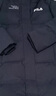 FILA 斐護科技|斐樂(lè )女裝長(cháng)款羽絨服冬季休閑簡(jiǎn)約連帽保暖羽絨外套 正黑色-BK 160/80A/S 曬單實(shí)拍圖