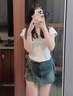 貞喜氣復(fù)古高腰牛仔裙褲女 2025夏季新款辣妹顯瘦包臀裙防走光半身裙 復(fù)古懷舊 M （建議105-115斤） 曬單實(shí)拍圖