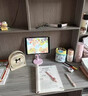 立太書(shū)桌書(shū)柜一體電腦桌學(xué)習桌學(xué)生家用辦公桌子寫(xiě)字桌臥室小型工作臺 【特價(jià)沖量】甄選品質(zhì)HDF板-莫蘭迪色100cm 曬單實(shí)拍圖
