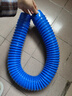 槿致pvc軟管藍管吸塵耐用下水道管道排水管粗加厚加管接頭粗大口徑 內經(jīng)70mm：每米 曬單實(shí)拍圖