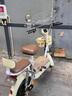 鳳凰（Phoenix）電動(dòng)車(chē)新款女生小型輕便新國標電動(dòng)自行車(chē)成人電瓶車(chē)雙人代步通勤長(cháng)續航電單車(chē)兩輪助力車(chē) 奶油白【全國聯(lián)保 終身保障】 【石墨烯】24A載能-助力續航100公里 曬單實(shí)拍圖