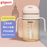 貝親（Pigeon） 學(xué)飲水杯 外出便攜 喝牛奶ppsu直飲兒童水杯 300ml 18月+ DA153 曬單實(shí)拍圖