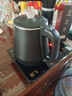 新飛（Frestec） 自動(dòng)上水電熱水壺泡茶抽水燒水壺電茶壺功夫茶煲水壺上水器茶爐辦公室喝茶泡茶機 1L 黑色雙層防燙 曬單實(shí)拍圖