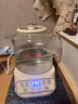 APIXINTL日本恒溫養生壺0膠水全玻璃 電陶爐辦公室全自動(dòng)煮茶壺1.6L容量24h預約多功能燒水壺 帶茶漏+燉盅 曬單實(shí)拍圖