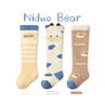 尼多熊嬰兒長(cháng)筒襪秋冬透氣棉襪新生兒襪子寶寶過(guò)膝襪松口不勒腳秋冬 曬單實(shí)拍圖
