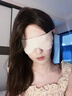 JCZS德國品牌眼罩遮光親膚睡眠專(zhuān)用午休晚上睡覺(jué)神器男女緩解眼疲勞透 黑色【0壓感 親膚不勒耳】1個(gè)裝 曬單實(shí)拍圖