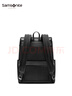 新秀麗（Samsonite）雙肩包 時(shí)尚通勤背包電腦包 商務(wù)輕奢牛皮革翻蓋書(shū)包 立體包型NV0 黑色 曬單實(shí)拍圖