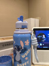 迪士尼（Disney）兒童保溫杯316L不銹鋼直飲吸管水杯兩用史迪奇男女學(xué)生上學(xué)水壺 25028藍色 480ml 曬單實(shí)拍圖