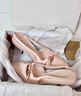 CHARLES&KEITH緞面蝴蝶結尖頭高跟涼鞋女生日禮物CK1-60361556 Light Pink淺粉色 39 曬單實拍圖