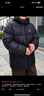 駱駝?dòng)鸾q服男防潑水鴨絨男女加厚戶(hù)外防寒冬季面包服外套女 黑色 男女同款,7674B XL 曬單實(shí)拍圖