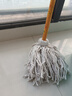 姚河棉線(xiàn)拖把排拖老式墩布拖布大號加寬頭棉拖把酒店學(xué)校商超物業(yè)拖布 白線(xiàn)加大圓頭 曬單實(shí)拍圖