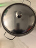 JCZS德國精工固體酒精爐子小火鍋不銹鋼家用戶(hù)外防風(fēng)專(zhuān)用干鍋爐煮茶器 【穩固不晃】酒精爐 24cm 曬單實(shí)拍圖