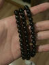 戚小米黑檀木手串男士108顆佛珠紫光檀男士手鏈女士文玩手把件木質(zhì)串珠 8MM 曬單實(shí)拍圖