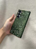 芬華克適用三星zfold7手機殼z fold6/5折疊屏w24心系天下W23全包防摔外殼炫彩貝殼紋皮質(zhì)中軸后殼保護套  綠色單后殼 zfold4 曬單實(shí)拍圖