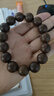 紅良緣金絲檀木手串文玩檀香高密度收藏級佛珠手鏈沉水級盤(pán)玩男女款15mm 曬單實(shí)拍圖