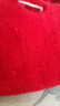 YANAIYAO鄂爾多斯市產(chǎn)100%羊絨線(xiàn)中粗手編特級純山羊絨毛線(xiàn)團diy圍巾線(xiàn) 大紅色 50克 買(mǎi)一兩送一兩 曬單實(shí)拍圖