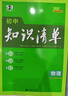 初中知識清單小四門(mén)套裝（4冊+2贈品）生物+道德與法治+歷史+地理 工具書(shū)  2026五三 贈小 曬單實(shí)拍圖