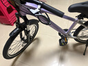 KinderKraftKK兒童自行車(chē)超輕6-12-15歲學(xué)生單車(chē)青少年男女孩山地車(chē)24寸紫 曬單實(shí)拍圖