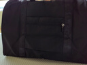 Walker Shop旅行包男【防潑水面料】可套拉桿箱短途出差手提包多功能行李包 黑色 小號（41*30*18cm） 曬單實(shí)拍圖