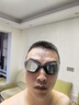 李寧（LI-NING）泳鏡女士鍍膜大框鏡男士炫酷游泳鏡高清防水防霧眼鏡505黑色 曬單實(shí)拍圖