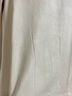 茵曼玻尿酸美膚T恤秋女裝半高領(lǐng)刺繡修身打底長(cháng)袖上衣 米杏色- M 曬單實(shí)拍圖