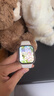 Apple/蘋果 Watch S11 智能手表GPS款42毫米玫瑰金色鋁金屬表殼淡桃粉色運動型表帶M/L MEUP4CH/B 曬單實拍圖