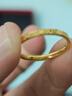 沃爾金足金999碎碎冰戒指3D黃金精致碎金子圈戒節日送老媽送女朋友禮物 碎碎冰戒指15號 1g（金重多退少補） 曬單實(shí)拍圖