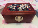 花梨木首飾盒實(shí)木精致國風(fēng)紅木收納盒子帶鎖復古輕奢結婚禮物 小號【緬甸花梨木】玉蘭望春 曬單實(shí)拍圖