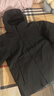 鴨鴨（YAYA）【鵝絨一衣五穿】羽絨服男短款三合一冬季可脫卸內膽鵝絨外套JH 黑色 XL 曬單實(shí)拍圖