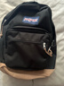 JANSPORT杰斯伯雙肩包女男復刻暮光學(xué)生電腦包旅行背包書(shū)包 4QVA008 黑色-側袋+隔層 曬單實(shí)拍圖