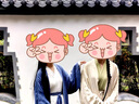 漢服中國風(fēng)直裾全套女古裝衣服古風(fēng)舞蹈改良裙子魏晉風(fēng)大袖衫套裝 藍色大袖衫 XL 曬單實(shí)拍圖