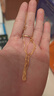 金至尊（3DG Jewellery）肖邦鏈黃金項(xiàng)鏈素鏈足金999項(xiàng)鏈簡約金頸鏈子生日禮物計價 金重2.63克(配珠寶禮盒) 曬單實(shí)拍圖