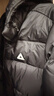 匹克運動(dòng)羽絨服冬季男90絨保暖外套戶(hù)外防水科技短款登山服女DF554180 曬單實(shí)拍圖