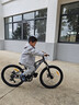 喜德盛青少年山地自行車(chē)2025款北極星PRO鋁合金車(chē)架7速 星空灰 24英寸 曬單實(shí)拍圖