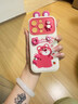 黃色小熊公仔掛繩適用蘋(píng)果17手機殼iPhone17翻蓋鏡子15可愛(ài)卡通16 翻蓋視窗-實(shí)色白-粉色小熊公仔+ iphone 17 promax 曬單實(shí)拍圖