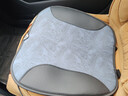冬季汽車(chē)加熱坐墊12V伏24車(chē)載制熱單片USB辦公露營(yíng)通用保暖墊防水 銀河灰 前排雙座（點(diǎn)煙器12/24通用1拖2） 曬單實(shí)拍圖