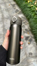 膳魔師（THERMOS）鈦杯Ti純鈦保溫杯大容量水杯商務(wù)杯子團購生日禮物TCTG/TCTC TCTG太空灰【純鈦茶隔片】 500ml 曬單實(shí)拍圖