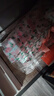 陽(yáng)妍白雪（YANGYANBAIXUE） 女神服裝袋子塑料袋加厚手提袋飾品內衣化妝品袋女裝袋禮袋50個(gè) 朦朧色手提 大號43*36底邊8 曬單實(shí)拍圖