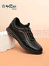 金利來(lái)（Goldlion）男鞋商務(wù)休閑鞋時(shí)尚舒適柔軟松緊帶牛皮鞋G539410008AAA帶膽41 曬單實(shí)拍圖