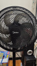 美的（Midea）【超級單品】七葉輕音立式電風(fēng)扇家用柔風(fēng)落地扇臺式桌面小型風(fēng)扇大風(fēng)量節能搖頭宿舍電扇 SAF30AB 曬單實(shí)拍圖