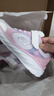Skechers斯凱奇童鞋女童運動鞋大童兒童小白鞋魔術(shù)貼休閑跑步鞋303522L 曬單實拍圖