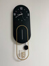 普朵鐘飾 HOME DECOR鐘表掛鐘客廳家用現代簡(jiǎn)約大氣藝術(shù)輕奢高級感大氣時(shí)尚創(chuàng  )意石英鐘 黑金色：24*75cm 曬單實(shí)拍圖