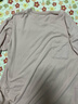 無(wú)印良品（MUJI）女式 柔軟針織 家居連衣裙 睡裙 煙熏粉色 L-XL 曬單實(shí)拍圖