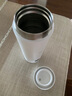 米家小米電熱水杯加熱杯熱水壺 保溫燒水杯 350ml迷你便攜式旅行出差 智能恒溫 316L不銹鋼無(wú)異味 白色 曬單實(shí)拍圖